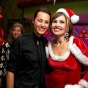 Yasmin Le Bon and Sara Colohan at The Tassel Club